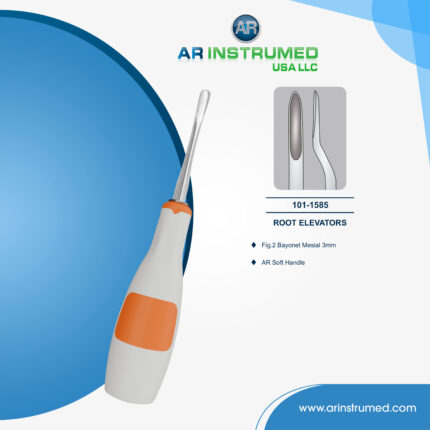 Fig.3 Bayonet Mesial 4mm AR Soft Handle Orange