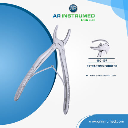 Extracting Forceps Klein Lower Roots 10cm
