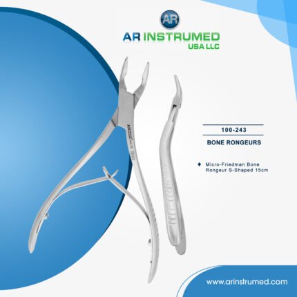 Micro-Friedman Bone Rongeur S-Shaped 15cm