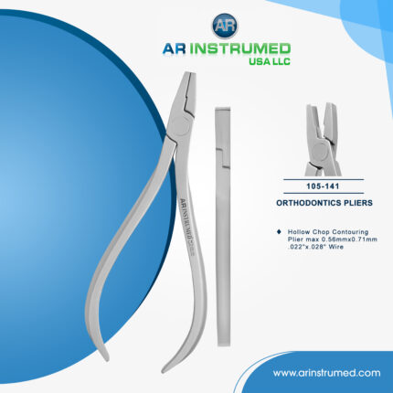 Hollow Chop Contouring Plier max 0.56mmx0.71mm .022"x.028" Wire